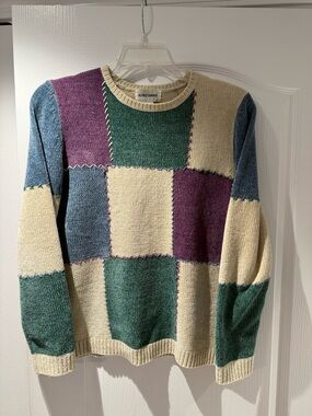Alfred Dunner Soft Cream Knit Sweater - Cozy Neutral